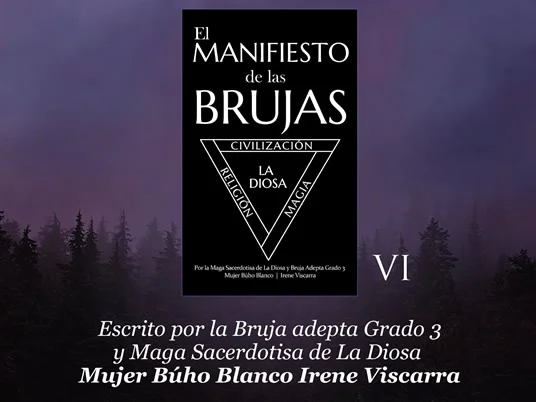 Autora de El Manifiesto de las Brujas, libro de esoterismo